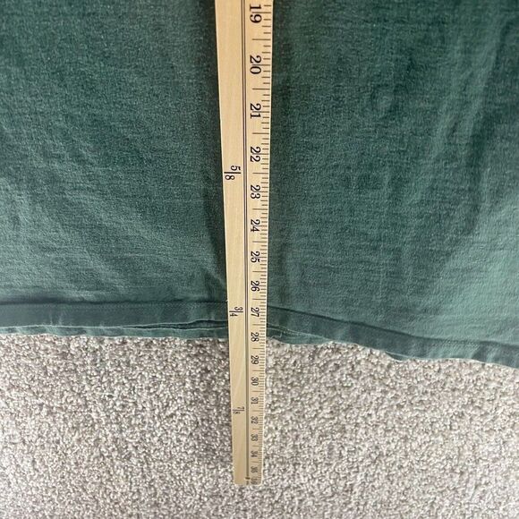 Champion Shirt Adult Extra Large Green‎ Short Sleeve Spell Out Logo Streetwear - Picture 9 of 11